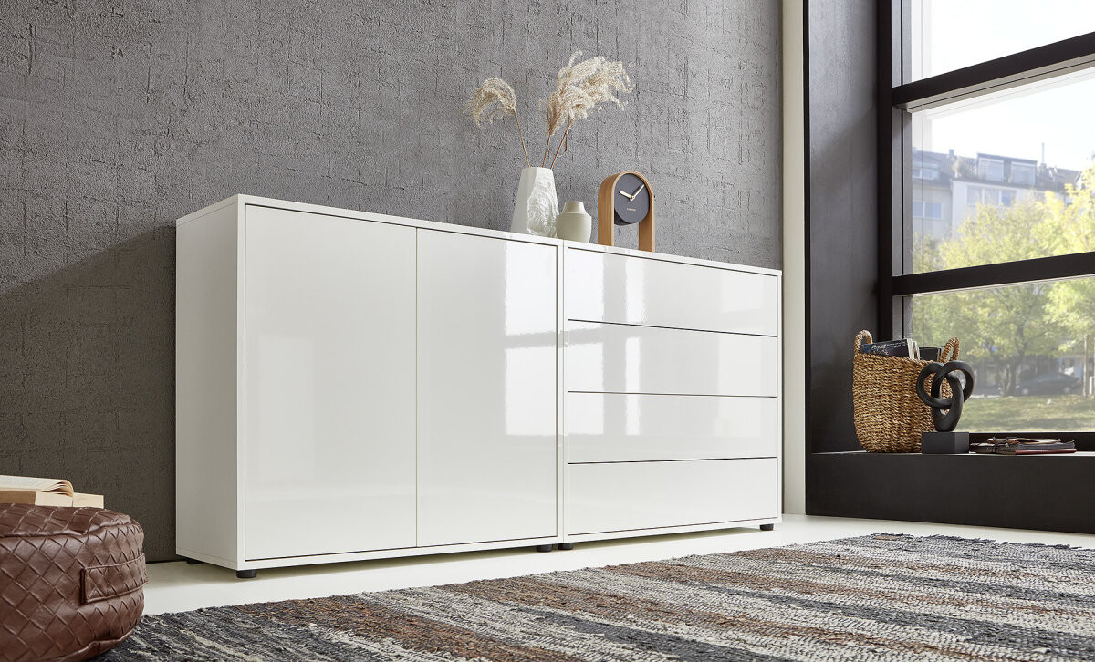Bmg Möbel Sideboard »Mailand Set 3« (Kommode Anrichte Aktenschrank throughout Sideboard Kommode Bmg Möbel Sideboard »Mailand Set 3« (Kommode Anrichte Aktenschrank throughout Sideboard Kommode
