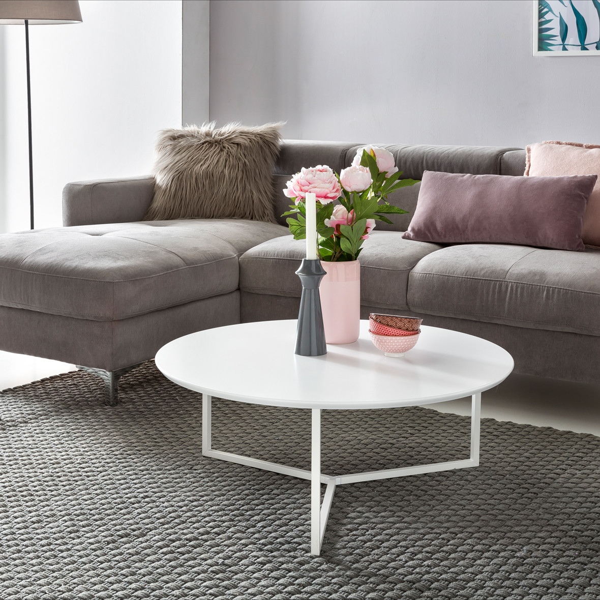 Couchtisch 80Cm Rund Weiß Matt Design Wohnzimmertisch Sofa Beistell Tisch inside Kleiner Couchtisch Weiß Couchtisch 80Cm Rund Weiß Matt Design Wohnzimmertisch Sofa Beistell Tisch inside Kleiner Couchtisch Weiß