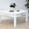 Couchtisch 85X46X85Cm Decor Pappel Massiv Weiß Lackiert | Casa De Mobila regarding Kleiner Couchtisch Weiß Couchtisch 85X46X85Cm Decor Pappel Massiv Weiß Lackiert | Casa De Mobila Regarding Kleiner Couchtisch Weiß