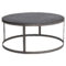 Couchtisch - Rund "Hinrik" Metall & Stein Schwarz with Couchtisch Metall Rund Couchtisch – Rund "Hinrik" Metall & Stein Schwarz With Couchtisch Metall Rund