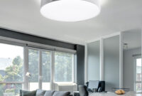Deckenlampe Pvc Stahl Lampen Wohnzimmer Decke Schwarz Deckenlampe Rund,  Deckenspot Rund, 3X E27, Lxbxh: 45X45X12 Cm, | Etc Shop with regard to Lampen Für Wohnzimmer