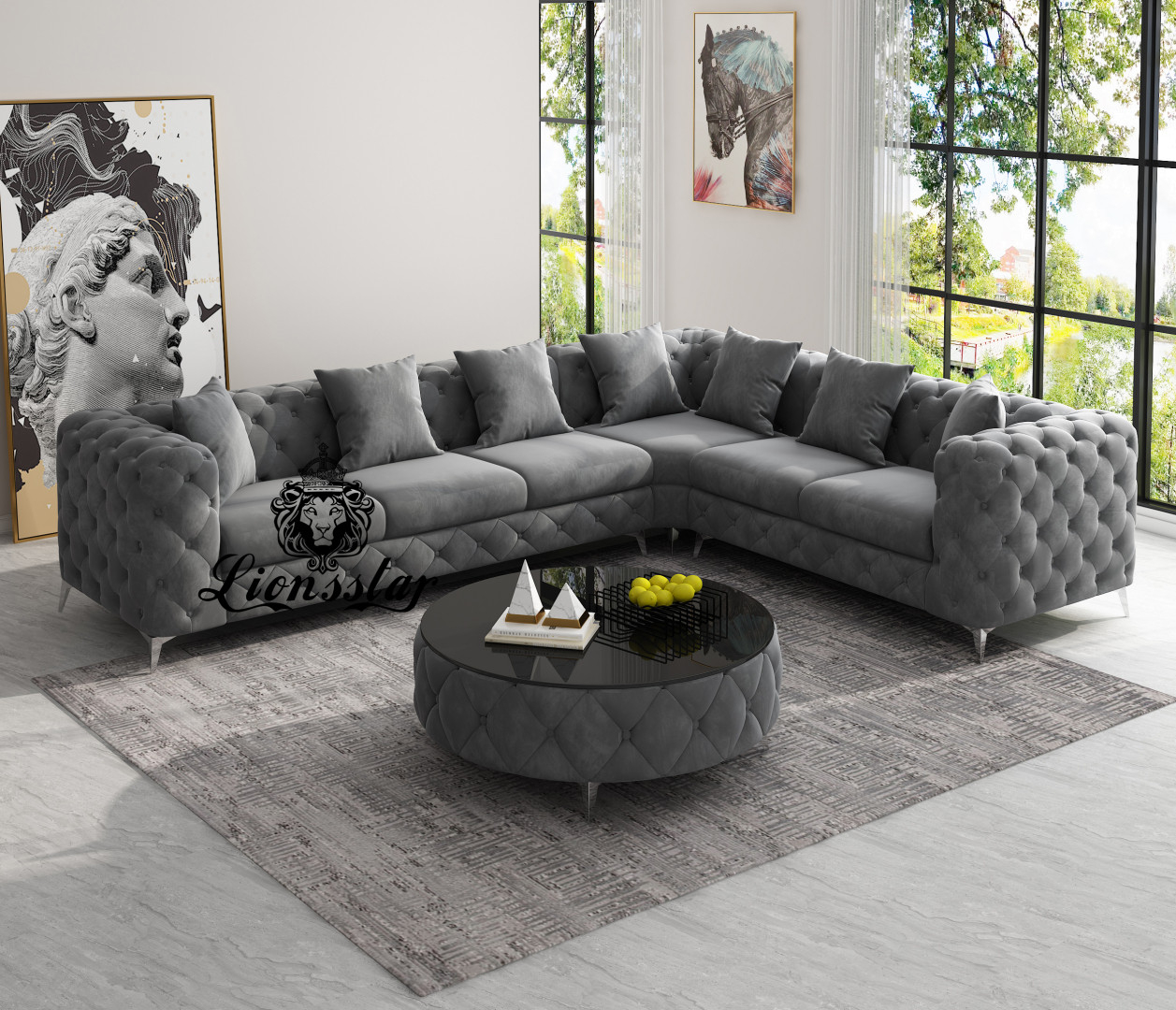 Designer Luxus Wohnlandschaft Clouds L Form regarding Wohnlandschaft L Form Designer Luxus Wohnlandschaft Clouds L Form Regarding Wohnlandschaft L Form