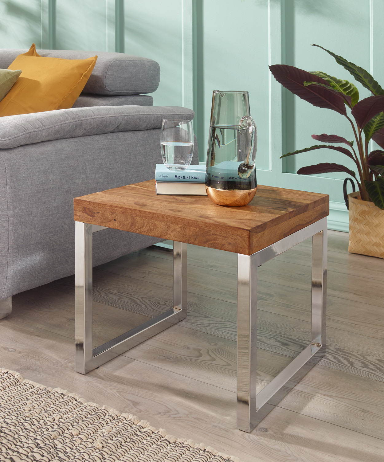 Finebuy Beistelltisch 45 X 45 Cm Massivholz Couchtisch Wohnzimmer Tisch regarding Beistelltisch Wohnzimmer Finebuy Beistelltisch 45 X 45 Cm Massivholz Couchtisch Wohnzimmer Tisch Regarding Beistelltisch Wohnzimmer