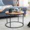 Finebuy Couchtisch Massivholz 60X43X60 Cm Wohnzimmertisch Sofatisch Rund  Tisch within Kleine Couchtische Finebuy Couchtisch Massivholz 60X43X60 Cm Wohnzimmertisch Sofatisch Rund  Tisch within Kleine Couchtische