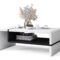 Folk Weiß Matt/Schwarz - Couchtisch Mit Ablageboden Tisch Kaffeetisch  Sofatisch pertaining to Couchtisch Schwarz Weiss Folk Weiß Matt/Schwarz – Couchtisch Mit Ablageboden Tisch Kaffeetisch  Sofatisch Pertaining To Couchtisch Schwarz Weiss