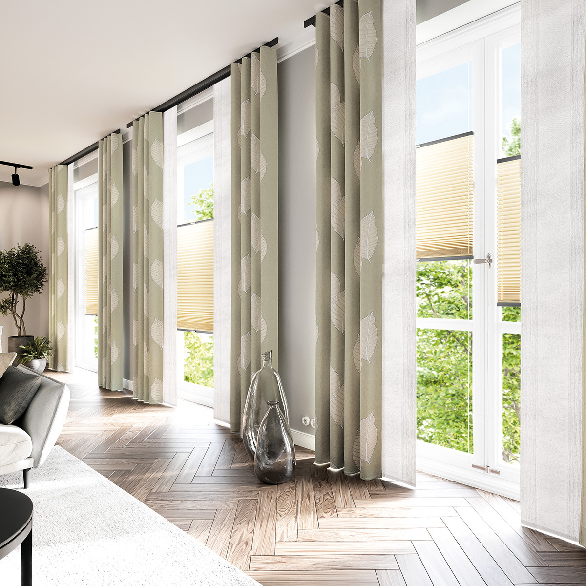 Gardine Und Vorhang-Deko Für Ihr Wohnzimmer for Vorhänge Wohnzimmer Gardine Und Vorhang Deko Für Ihr Wohnzimmer For Vorhänge Wohnzimmer
