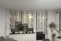 Gardinen Set Mit Balkontür. - Etsy.de pertaining to Wohnzimmer Gardinen Balkontür Und Fenster Modern