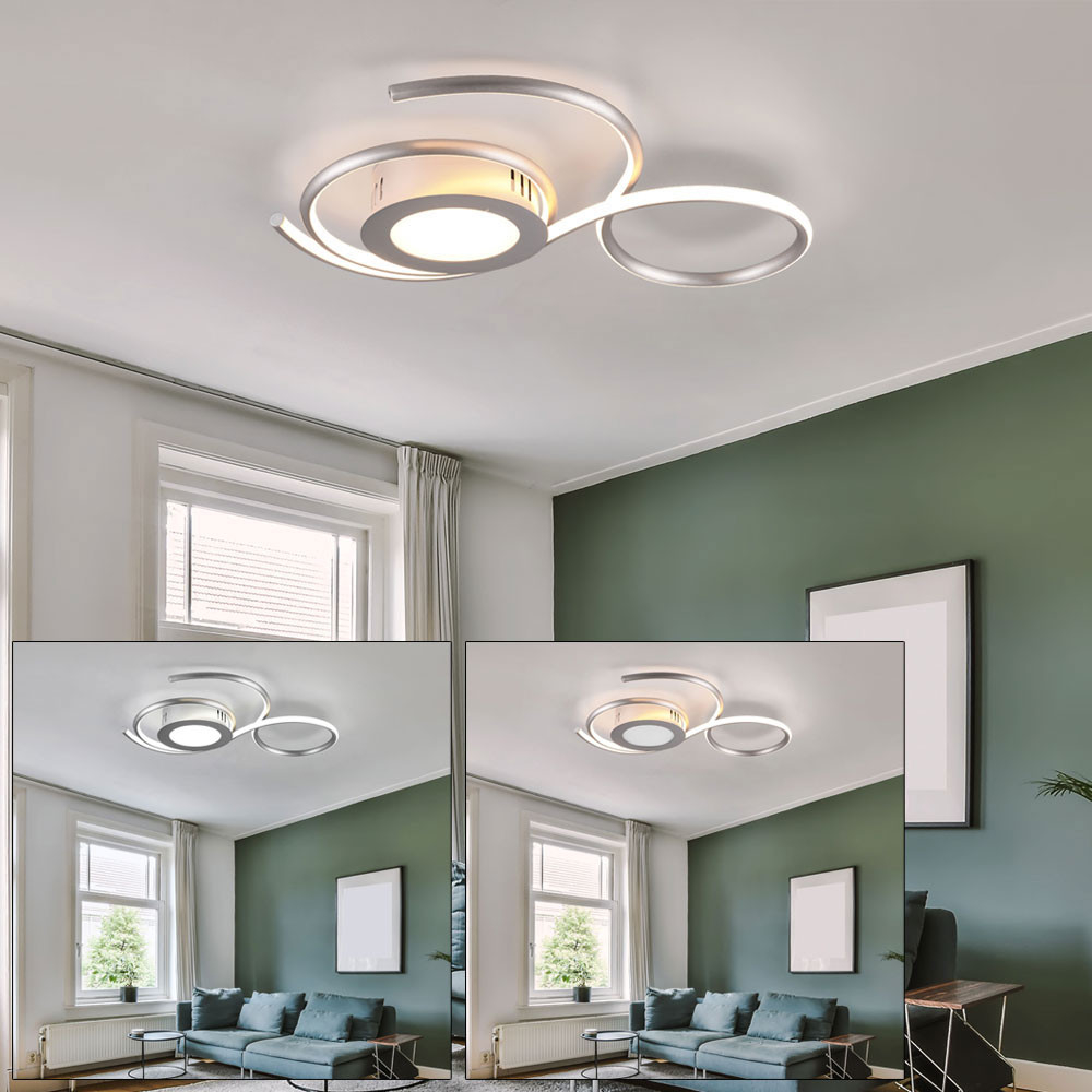 Led Deckenlampe Dimmbar Mit Fernbedienung Deckenleuchte Wohnzimmer Modern  Tageslichtlampe Decke, Licht Getrennt Schaltbar, 1X Led 36W 4300Lm, Lxbxh with Wohnzimmer Deckenleuchte Modern Led Deckenlampe Dimmbar Mit Fernbedienung Deckenleuchte Wohnzimmer Modern  Tageslichtlampe Decke, Licht Getrennt Schaltbar, 1X Led 36W 4300Lm, Lxbxh With Wohnzimmer Deckenleuchte Modern