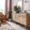 Massivholz Sideboard 140Cm Mango Design Kommode Mit 3 Rattan Schubladen  Wiener Geflecht & 2 Türen with Sideboard Kommode Massivholz Sideboard 140Cm Mango Design Kommode Mit 3 Rattan Schubladen  Wiener Geflecht & 2 Türen With Sideboard Kommode