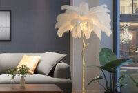 Stehleuchte Modern Feder Design Aus Resin 5 Flammig Für Wohnzimmer with Wohnzimmer Stehlampe